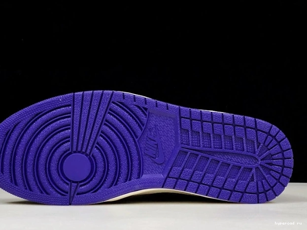 Air Jordan Purple Court 1 555088-501 0706